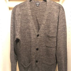 Jcrew Heather Gray Cardigan